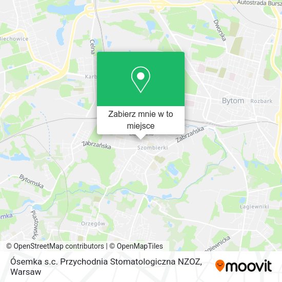 Mapa Ósemka s.c. Przychodnia Stomatologiczna NZOZ