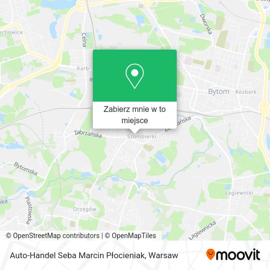 Mapa Auto-Handel Seba Marcin Płocieniak