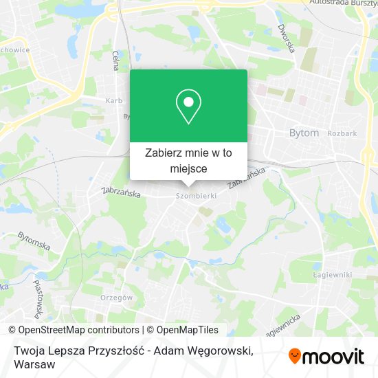 Mapa Twoja Lepsza Przyszłość - Adam Węgorowski