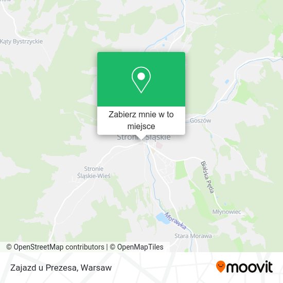 Mapa Zajazd u Prezesa