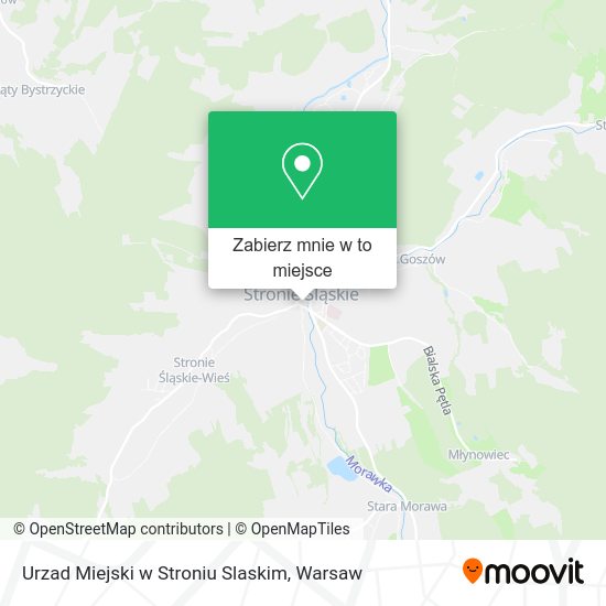 Mapa Urzad Miejski w Stroniu Slaskim