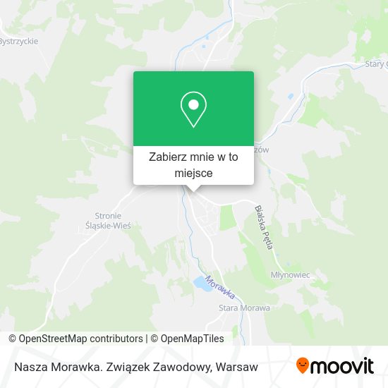 Mapa Nasza Morawka. Związek Zawodowy