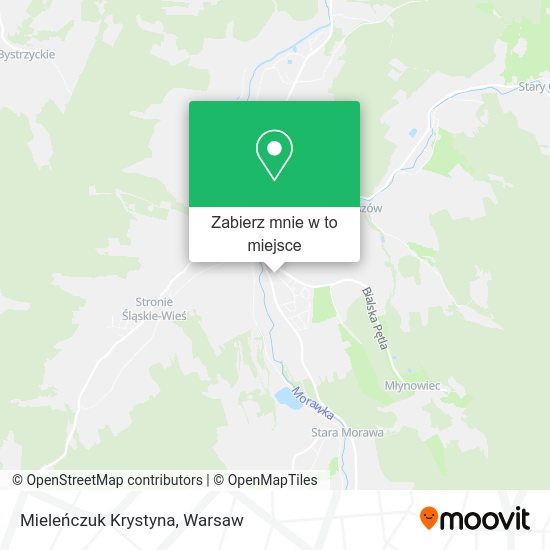 Mapa Mieleńczuk Krystyna