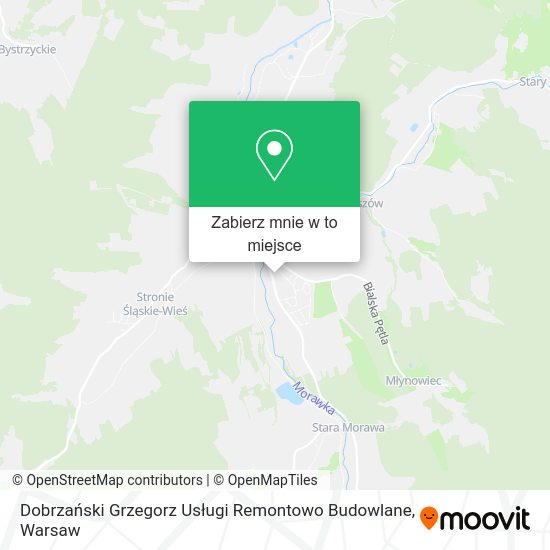 Mapa Dobrzański Grzegorz Usługi Remontowo Budowlane