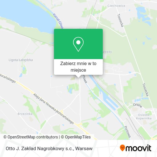 Mapa Otto J. Zakład Nagrobkowy s.c.