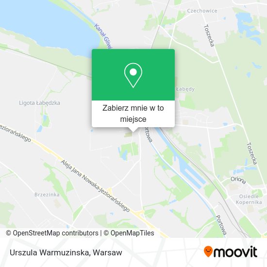 Mapa Urszula Warmuzinska