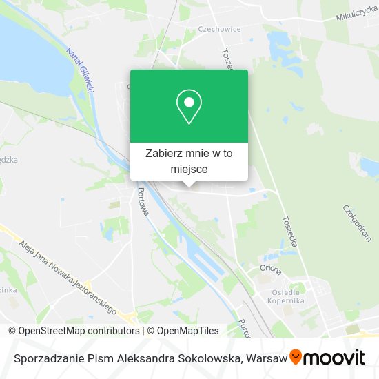 Mapa Sporzadzanie Pism Aleksandra Sokolowska