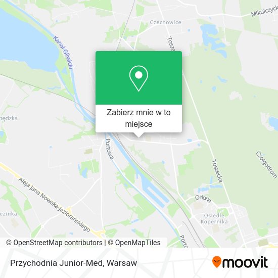 Mapa Przychodnia Junior-Med