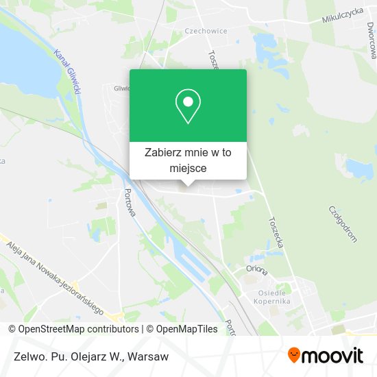 Mapa Zelwo. Pu. Olejarz W.