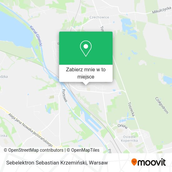 Mapa Sebelektron Sebastian Krzemiński