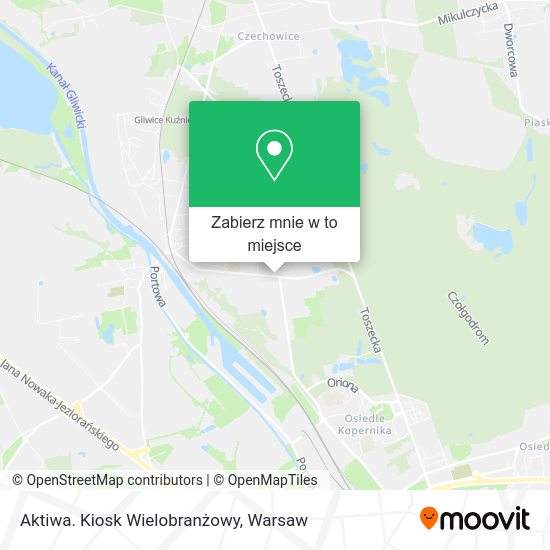 Mapa Aktiwa. Kiosk Wielobranżowy