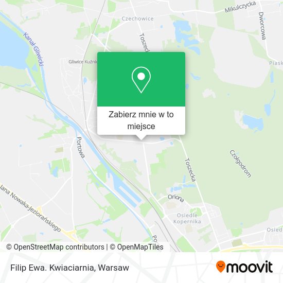 Mapa Filip Ewa. Kwiaciarnia