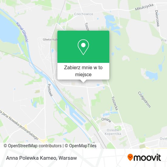 Mapa Anna Polewka Kameo