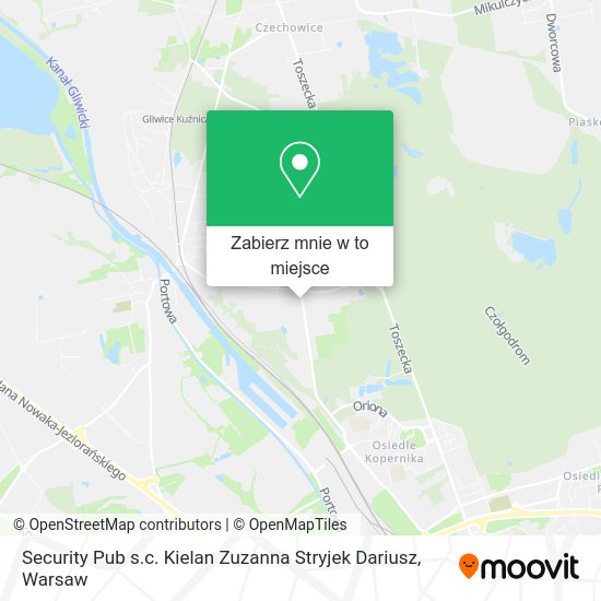 Mapa Security Pub s.c. Kielan Zuzanna Stryjek Dariusz