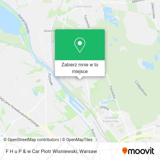 Mapa F H u P & w Car Piotr Wisniewski