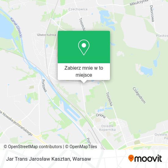 Mapa Jar Trans Jarosław Kasztan