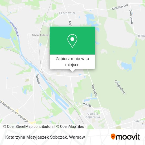 Mapa Katarzyna Matyjaszek Sobczak