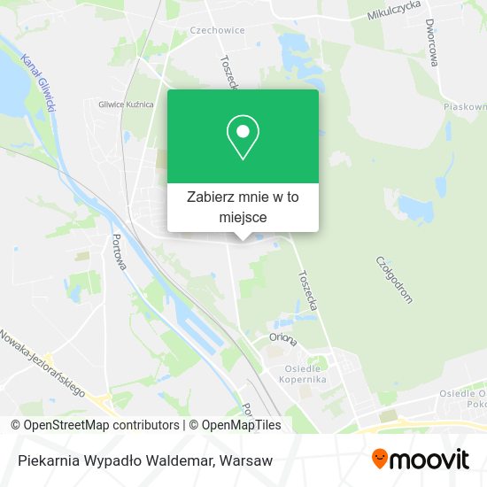 Mapa Piekarnia Wypadło Waldemar