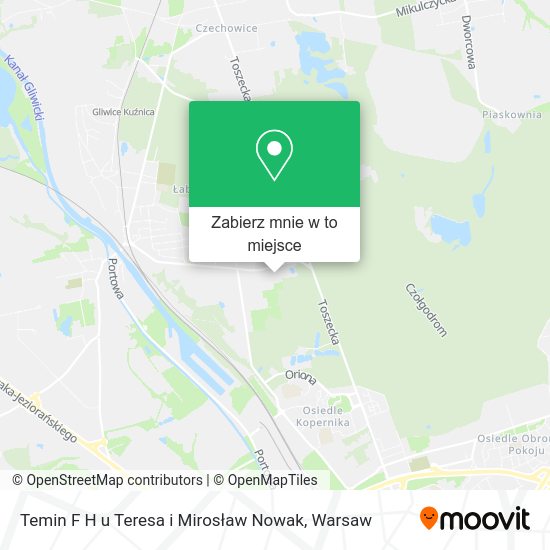 Mapa Temin F H u Teresa i Mirosław Nowak