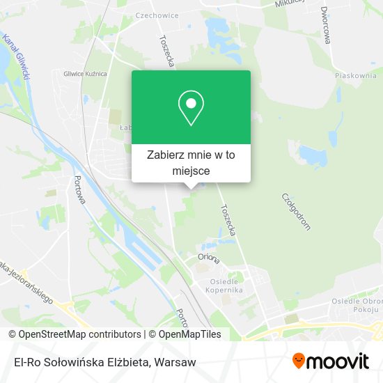 Mapa El-Ro Sołowińska Elżbieta