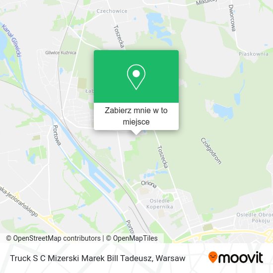 Mapa Truck S C Mizerski Marek Bill Tadeusz