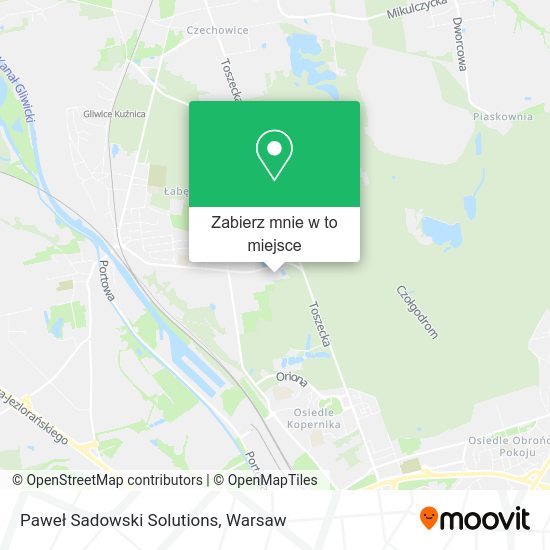 Mapa Paweł Sadowski Solutions