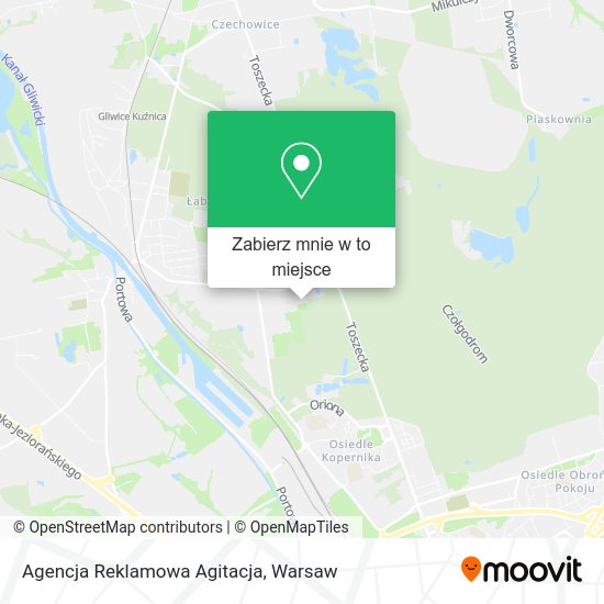 Mapa Agencja Reklamowa Agitacja