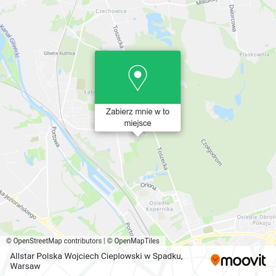 Mapa Allstar Polska Wojciech Cieplowski w Spadku