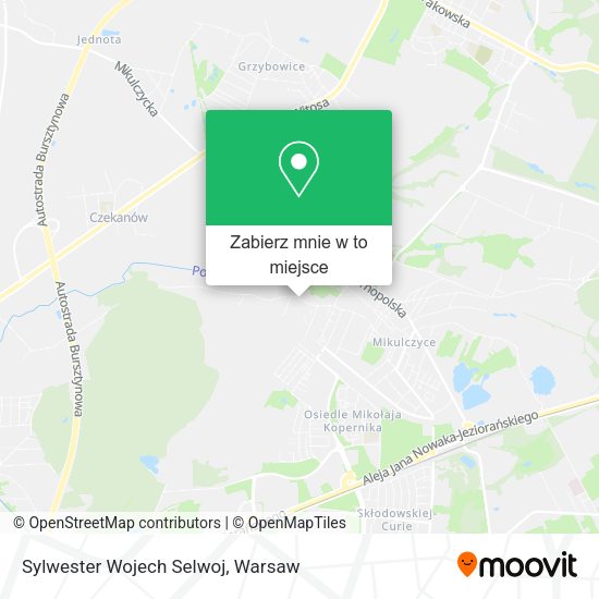 Mapa Sylwester Wojech Selwoj