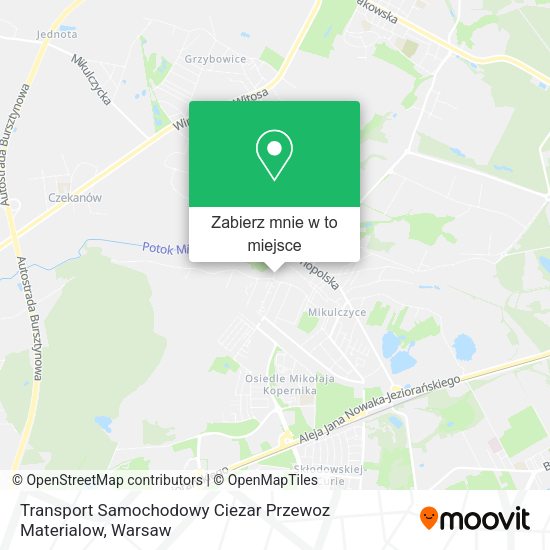 Mapa Transport Samochodowy Ciezar Przewoz Materialow