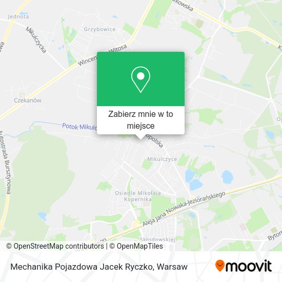 Mapa Mechanika Pojazdowa Jacek Ryczko