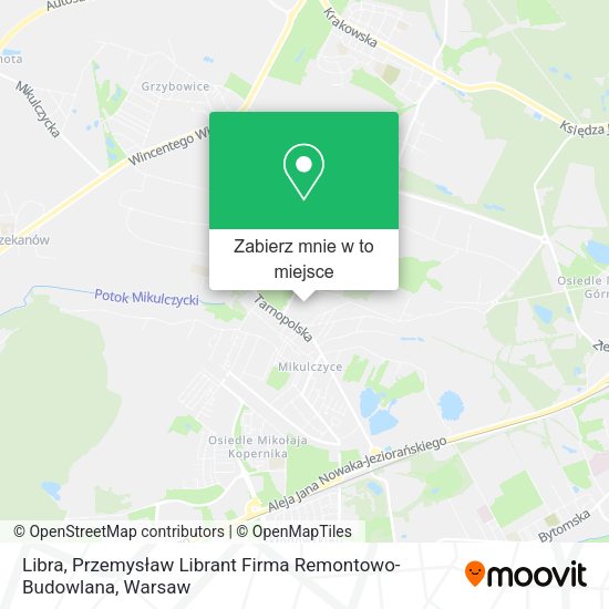 Mapa Libra, Przemysław Librant Firma Remontowo-Budowlana