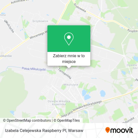 Mapa Izabela Celejewska Raspberry Pl