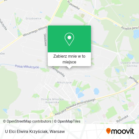 Mapa U Elci Elwira Krzyściak