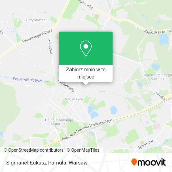 Mapa Sigmanet Łukasz Pamuła