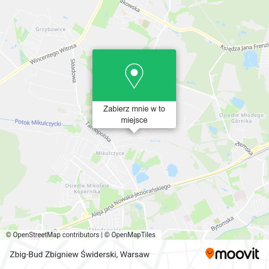 Mapa Zbig-Bud Zbigniew Świderski