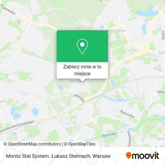 Mapa Monto Stal System. Łukasz Stelmach