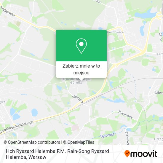 Mapa Hch Ryszard Halemba F.M. Rain-Song Ryszard Halemba