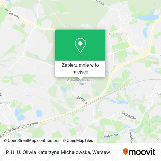 Mapa P. H. U. Oliwia Katarzyna Michałowska