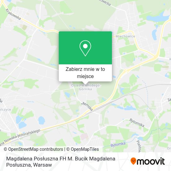 Mapa Magdalena Posłuszna FH M. Bucik Magdalena Posłuszna