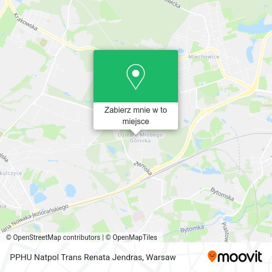 Mapa PPHU Natpol Trans Renata Jendras