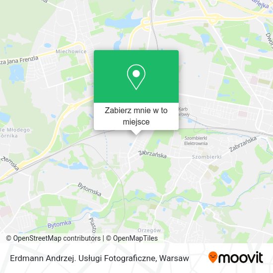 Mapa Erdmann Andrzej. Usługi Fotograficzne