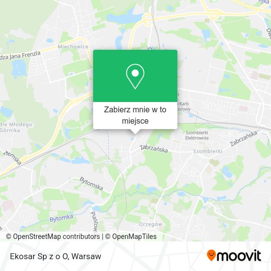 Mapa Ekosar Sp z o O