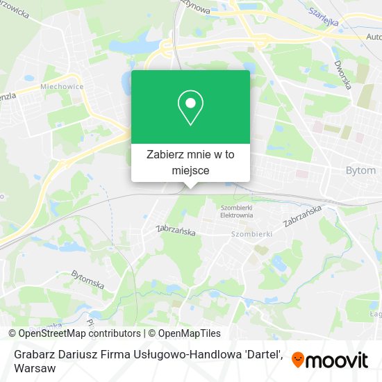 Mapa Grabarz Dariusz Firma Usługowo-Handlowa 'Dartel'