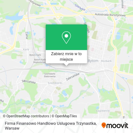 Mapa Firma Finansowo Handlowo Uslugowa Trzynastka