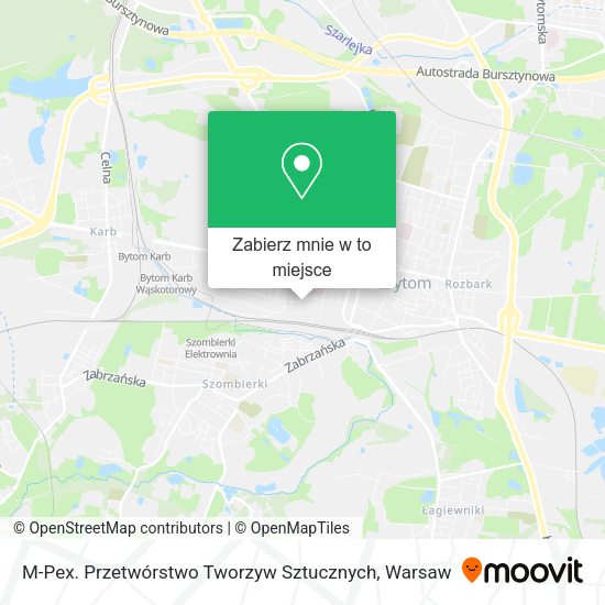 Mapa M-Pex. Przetwórstwo Tworzyw Sztucznych