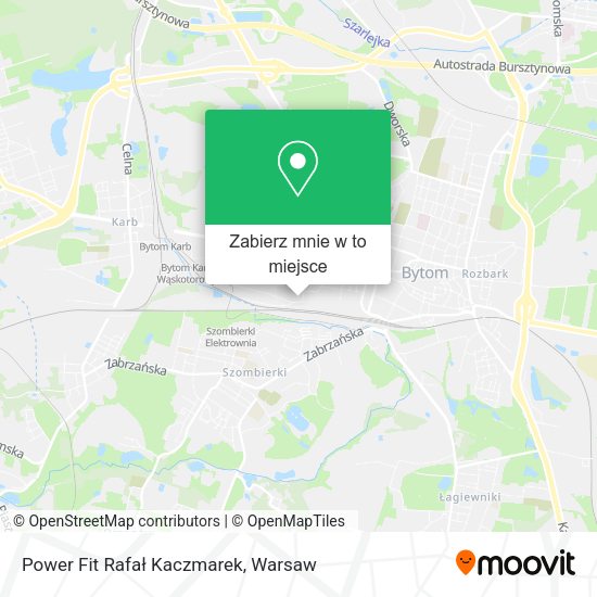 Mapa Power Fit Rafał Kaczmarek