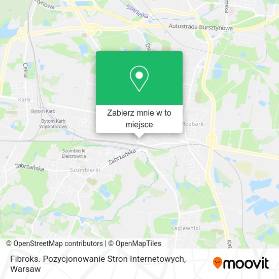 Mapa Fibroks. Pozycjonowanie Stron Internetowych