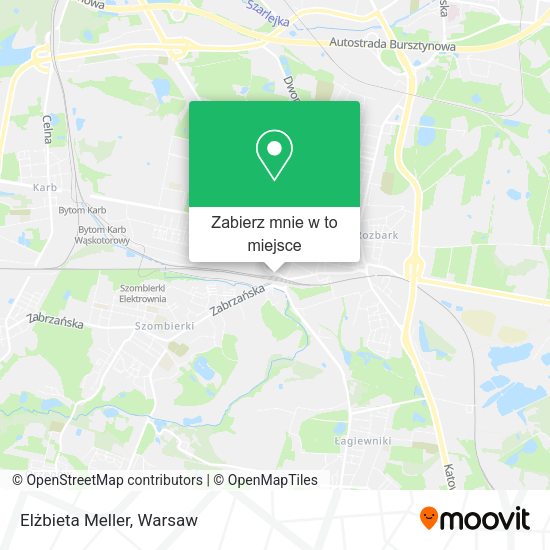 Mapa Elżbieta Meller