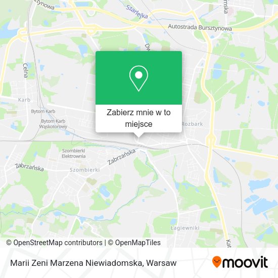 Mapa Marii Zeni Marzena Niewiadomska